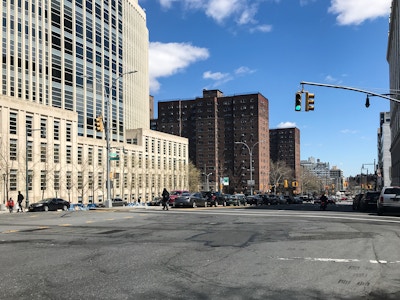 City Street and Buildings