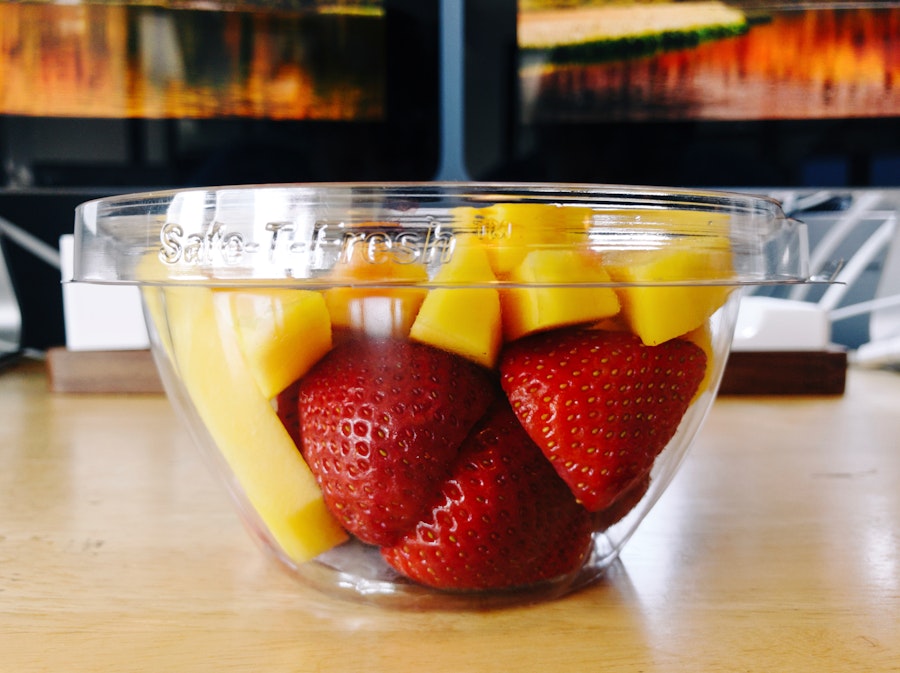 Photo: Mango and Strawberries