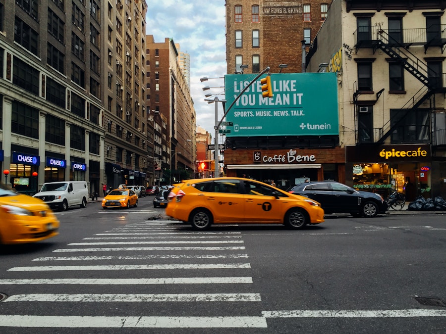 Photo: Manhattan Street and Taxis