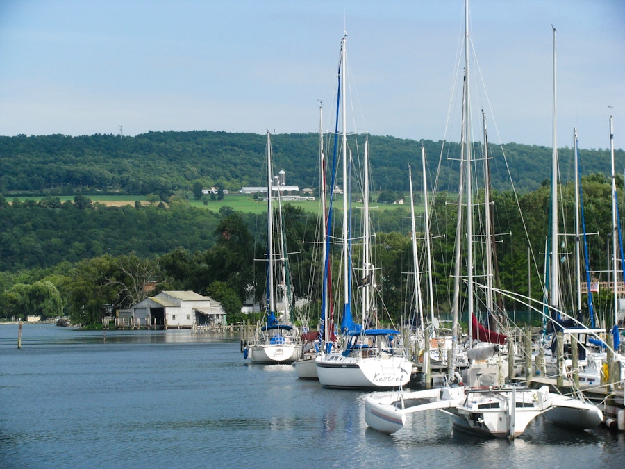 Photo: Boats in Ocean