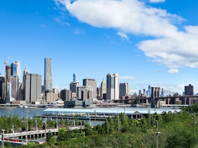 City Buildings and Bridge