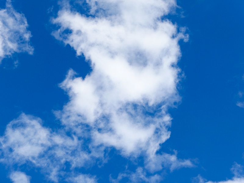 Photo: Blue Sky and Clouds
