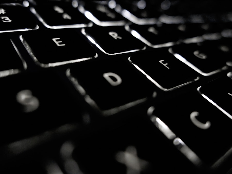 Photo: Backlit Keyboard