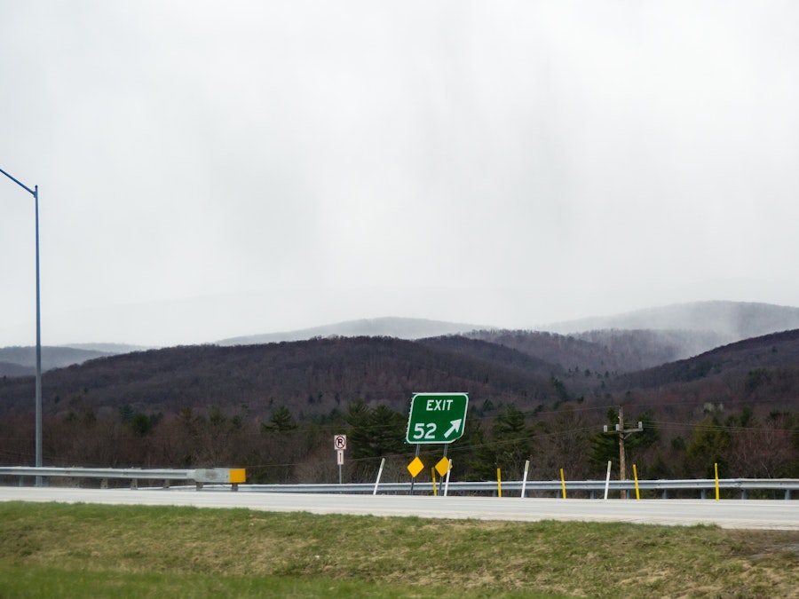 Photo: Highway Road with Mountains