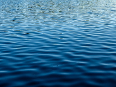 Flowing Water - A close up of water and waves