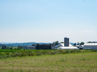 Farmland and Silos