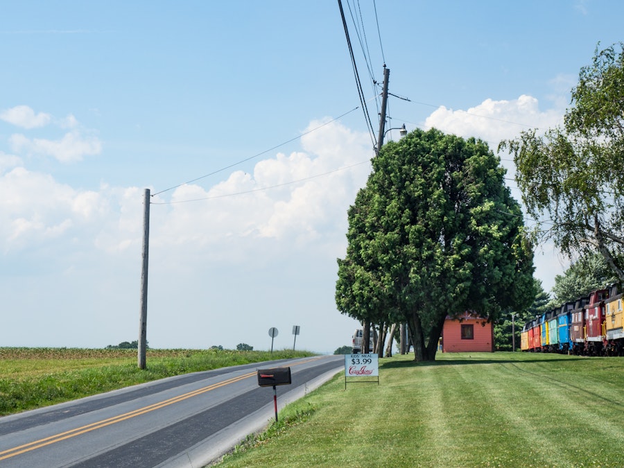 Photo: Road and Farmland