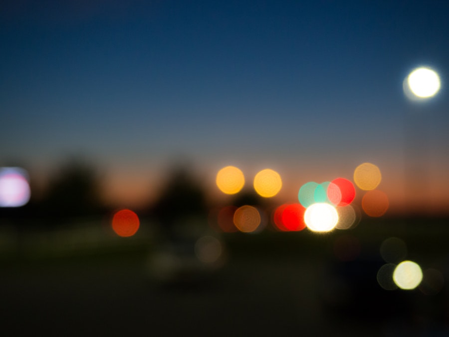 Photo: Blurred Sunset