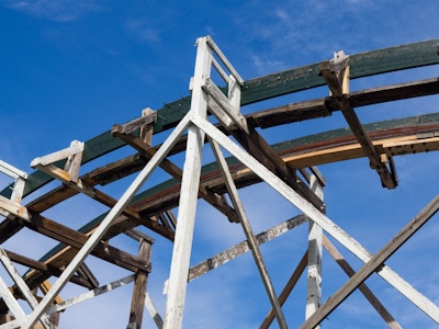 Wooden Rollercoaster Tracks