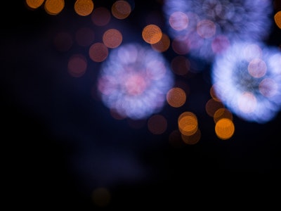 Fireworks Blur