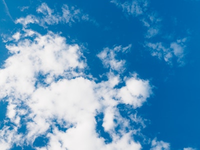 Blue Sky with Clouds