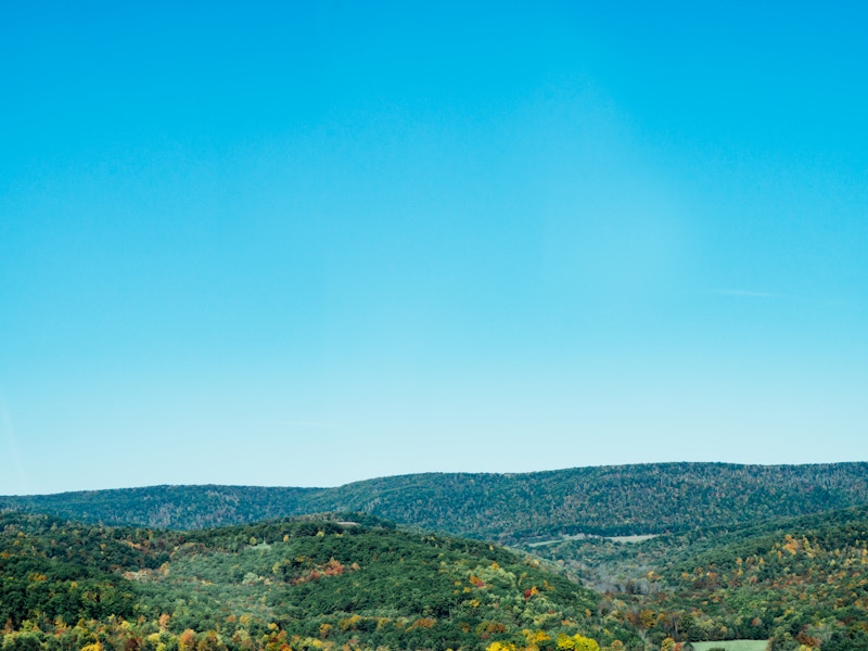 Photo: Landscape Under Blue Sky