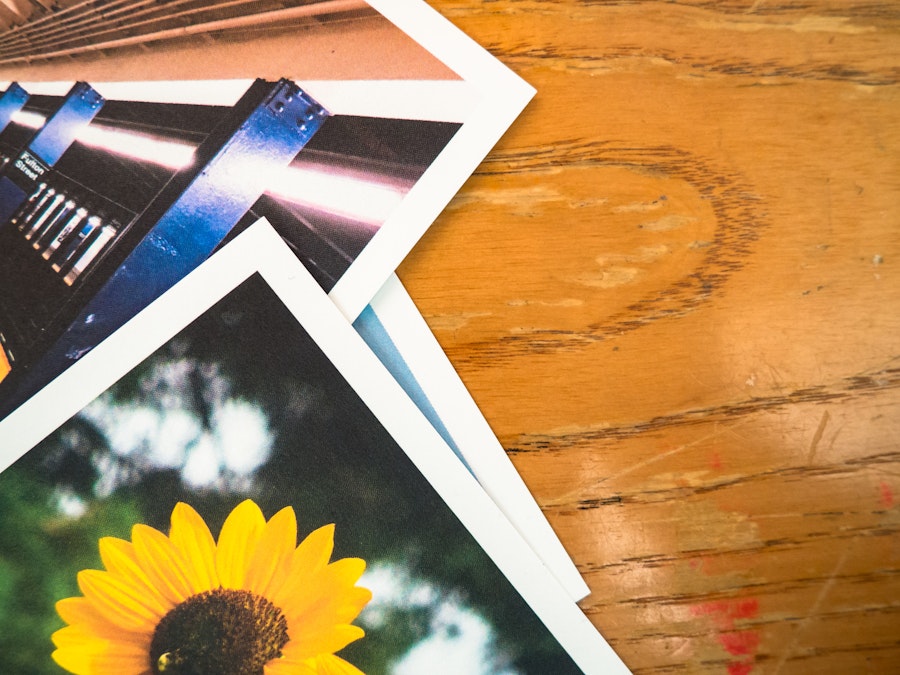 Photo: Photos on Desk