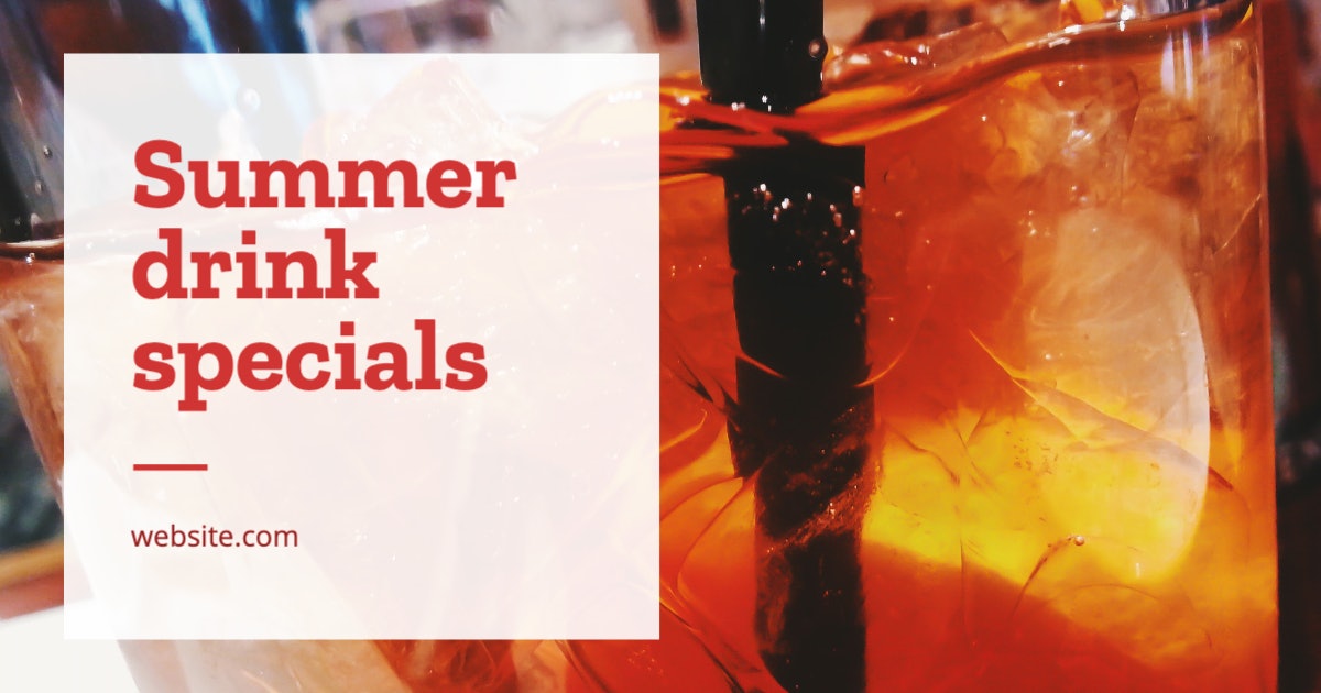 Summer Drink Specials